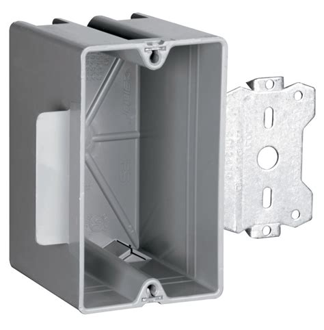 gang box for metal studs|attaching electrical box to metal stud.